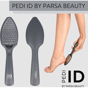 Eelttrasp voor Gladde Voeten - Professionele Eeltverwijderaar voor Thuisgebruik - Aangenaam en Veilig in Gebruik - Roestvrij Staal