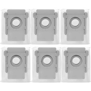 Fixem® Stofzuigerzakken Geschikt voor iRobot Roomba i3 i4 i5 i6 i7 i8 s9 j7 J9+ en Plus Modellen – Vervangende Stofzuigerzakken voor Robotstofzuiger – Hoge Kwaliteit Filterzakken voor Optimale Stofopname – 6 Stuks – Betrouwbaar & Sterk