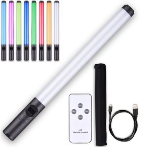 Livewell - RGB Tube Light XL - Stream Lamp - 50 cm - Zwart - Krachtige 2.000 mAh batterij