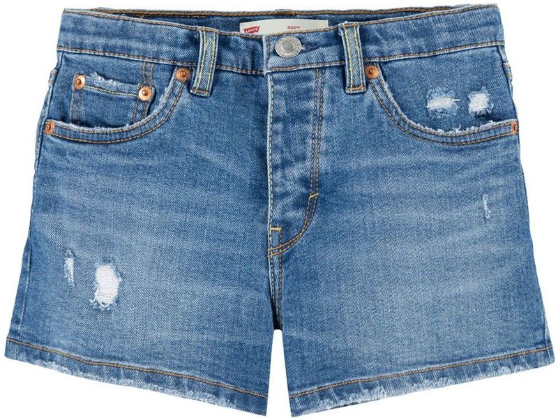 Levis  501 ORIGINAL SHORTS  Broeken  kind Blauw