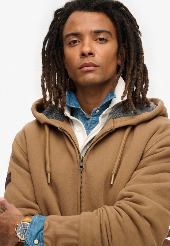 Superdry - Borg - Gevoerd Sweatshirt met Capuchon