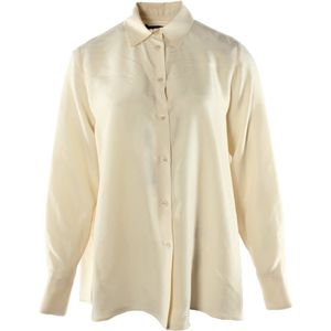Max Mara - Almina - Blouse - Beige - 100% Zijde