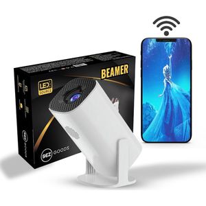 SEZGoods S2 Smart Mini Projector – Compacte Beamer met Android 11 - 160 Lumen