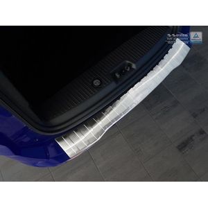 Avisa RVS Achterbumperprotector passend voor Ford Tourneo Courier/Transit Courier 2014- 'Ribs'