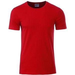 James and Nicholson - Heren Standaard T-Shirt (Rood/Rood)