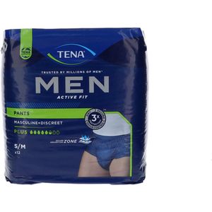 TENA Men Pants Plus - Medium- 5 x 12 stuks voordeelverpakking