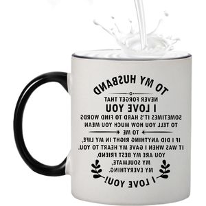 Valentines Day Ceramic Cappuccino Milk Mug - Creative Kitchen Cup for Home Dorm Apartment School .