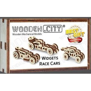 WOODEN.CITY Widgets Race Cars 3D-puzzel 48 stuk(s) Voertuigen