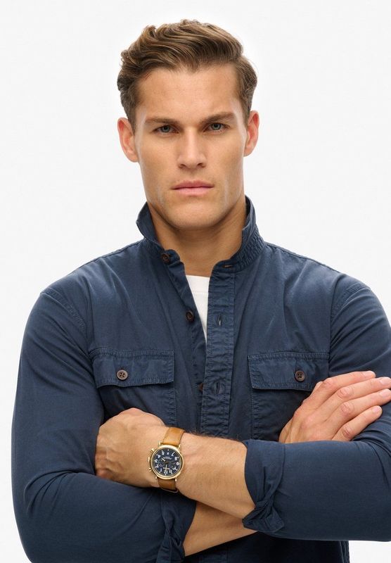 Superdry - Military - Overhemd - Lange Mouwen