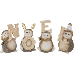 J-Line figuur Egel Kerst - polyresin - mix