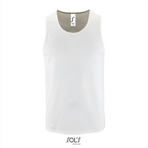 SOL'S Men´s Sports Tank Top Sporty L02073 - White - S