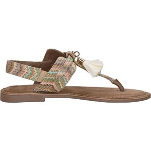 Lazamani 75.119 Sandalen - Dames - Beige - Maat 38