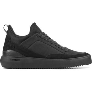 Blackstone Sneakers Dames - Lage sneakers / Herenschoenen - Leer - YG15 - Zwart - Maat 45