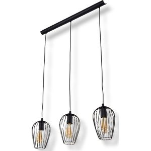 Belanian.nl - Vintage mooie hanglamp zwart, 3-vlammig,Moderne Plafond Lamp voor Eetkamer, slaapkamer, woonkamer