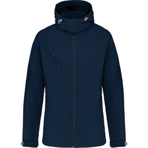 Kariban Dames softshell jas met afneembare capuchon K414 - Navy - 4XL