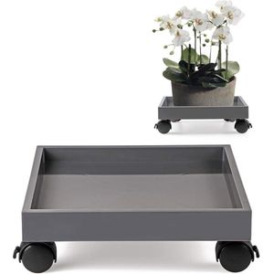 Goodivery ® Robuuste Plantenroller Op Wielen Voor Gemakkelijk Verplaatsen Van Zware Bloempotten