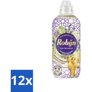 Robijn – Wasverzachter – Intense Spa Sensation – 765 ml - Voordeelverpakking - 12 stuks