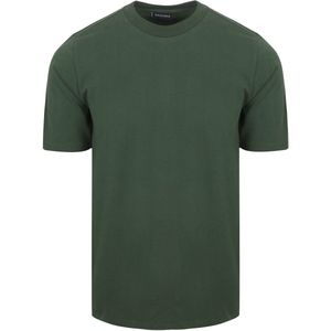 Suitable Respect - T-shirt - Donkergroen - Heren - Casual