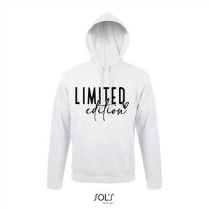 Hoodie 3-162 Limited edition - Wit, xL