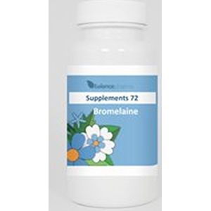 Balance Pharma Bromelaïne 500 mg – 100% Plantaardig Enzym – 60 Capsules – Hoge Dosering – Spijsvertering & Ontstekingsremmer – Balance Pharma