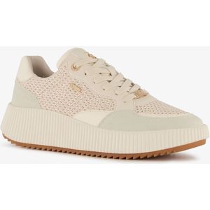 XX by Mexx dames sneakers beige wit - Maat 38 - Uitneembare zool