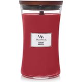 WoodWick Hourglass Large Geurkaars - Currant