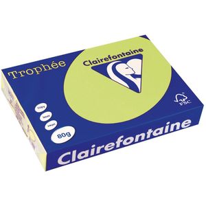 Clairefontaine - Gekleurd Papier - A4 - Groen - 500 Vellen - 80 Grams