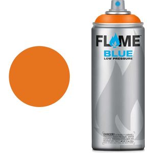 Molotow Flame Blue - Spray Paint - Spuitbus verf - Synthetisch - Lage druk - Matte afwerking - 400 ml - light orange