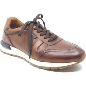 Australian Cambridge Lage sneakers - Leren Sneaker - Heren - Cognac - Maat 41