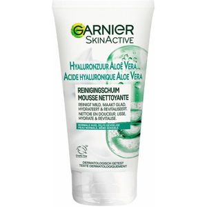 Garnier - SkinActive - Gezichtsreinigingsschuim - 150 ml - Hyaluronzuur Aloë Vera