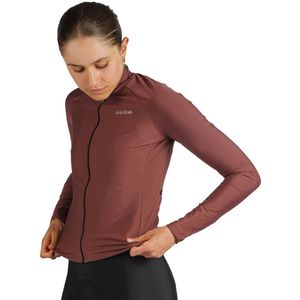 GripGrab Womens PACR Thermal Long Sleeve Jersey Fietsshirt (Dames |rood)