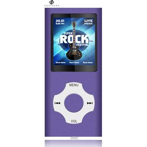 Equivera MP3 Speler Bluetooth - MP3 Speler - MP3 Speler met Bluetooth - MP3 Speler Bluetooth met FM Radio