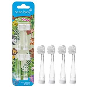 Vervangende Opzetborstels voor Kinderen (0-10 jaar) - 4 Stuks