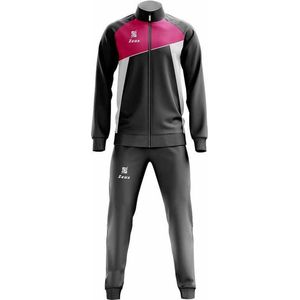 Trainingspak meisje, Zeus, Grijs/Fuchsia/Wit, maat 2YS (98-104)