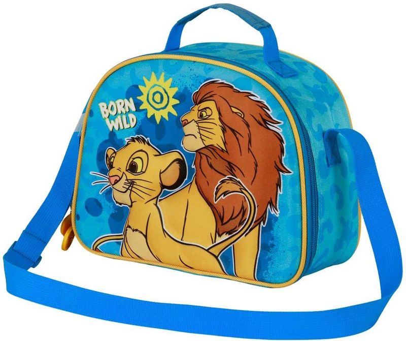 Karactermania - Lion King - 3D Thermische Lunchtas - Blauw