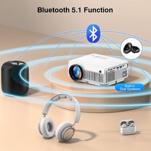 Mini Projector - Bluetooth Projector - 4K Projector - Mini Beamer - Multimedia