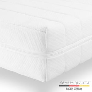 matras 100x200 - koudschuim matras - 7 zones - 2 hardheden - zacht - 15cm dik
