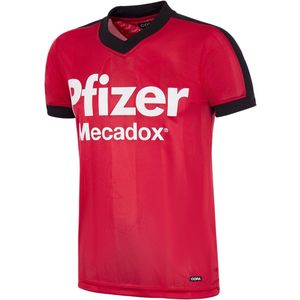 COPA - Stade Rennais F.C. 1984/85 Retro Voetbalshirt - Heren - Rood - XS