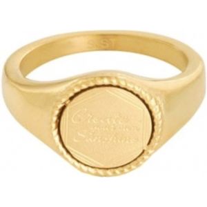 Ring Create your own Sunshine maat 16 - goud - yehwang - sieraad - kerst - cadeau - dames ring