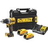 DeWALT DCD800E2T Compacte Accu Schroefboormachine 18V XR 1.7Ah POWERSTACK In TSTAK