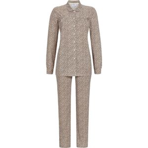 Ringella doorknoop pyjama panterprint - Roze - Maat - 44