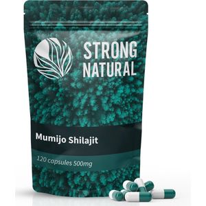 Strong Natural - Mumijo Shilajit - 10:1 Extract - 120 capsules 500mg - Himalaya