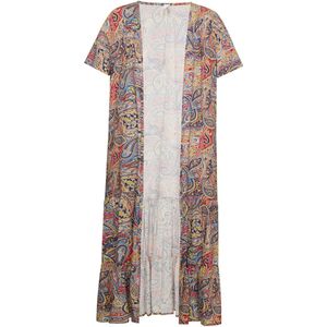 usha - Kimono - Bunt - Paisley-Print