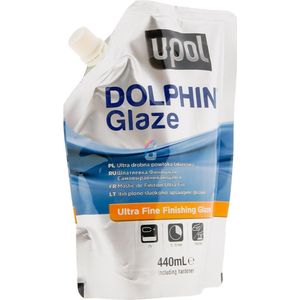 U-POL DOLPHIN Glaze 2K Afwerkingsplamuur 440ml + Verharder