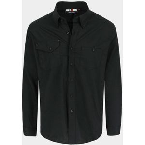 Herock Nemon hemd lange mouwen zwart XXXL Zwart XL