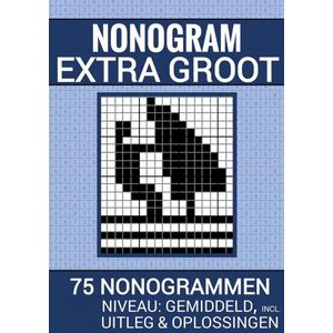 Puzzelboek voor Ouderen, Slechtzienden, Senioren, Opa en Oma: Nonogram Extra Groot, Type XL/XXL