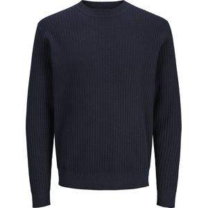 Jack & Jones - Jprblubarkley Knit Crew Neck - Gebreide Trui - Zwart