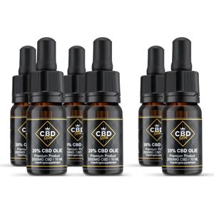 CBDLabs CBD olie 20% - 2000MG CBD - 10 ml - Premium Product - Aanbieding 4 + 2 Gratis!