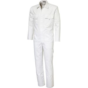 Ultimate Workwear - Standaard Overall BASEL - katoen 100% - 320gr/m2 - Wit TIJDELIJK AANBIEDING VAN 59.23 VOOR 39.88