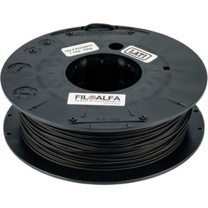 FILOALFA 1ALFAOHM 3D-printmateriaal Polymelkzuur Zwart 700 g
